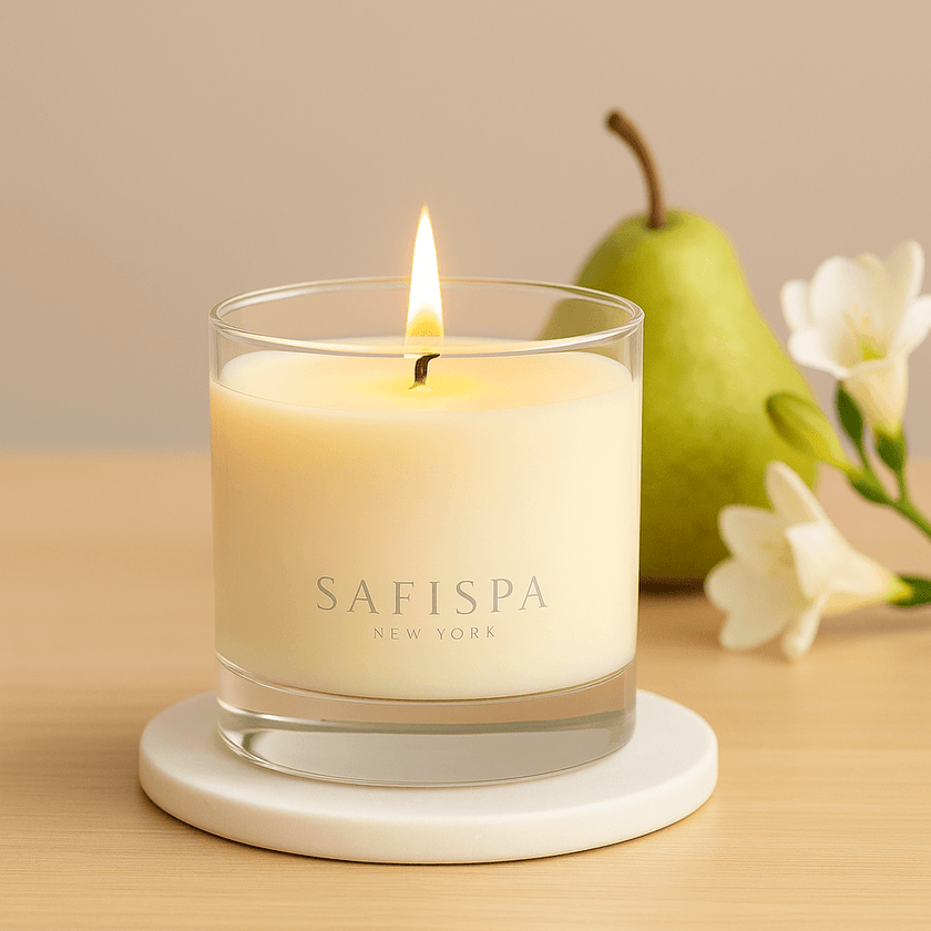 Shop  best freesia and pear candle, luxurious scents and long lasting