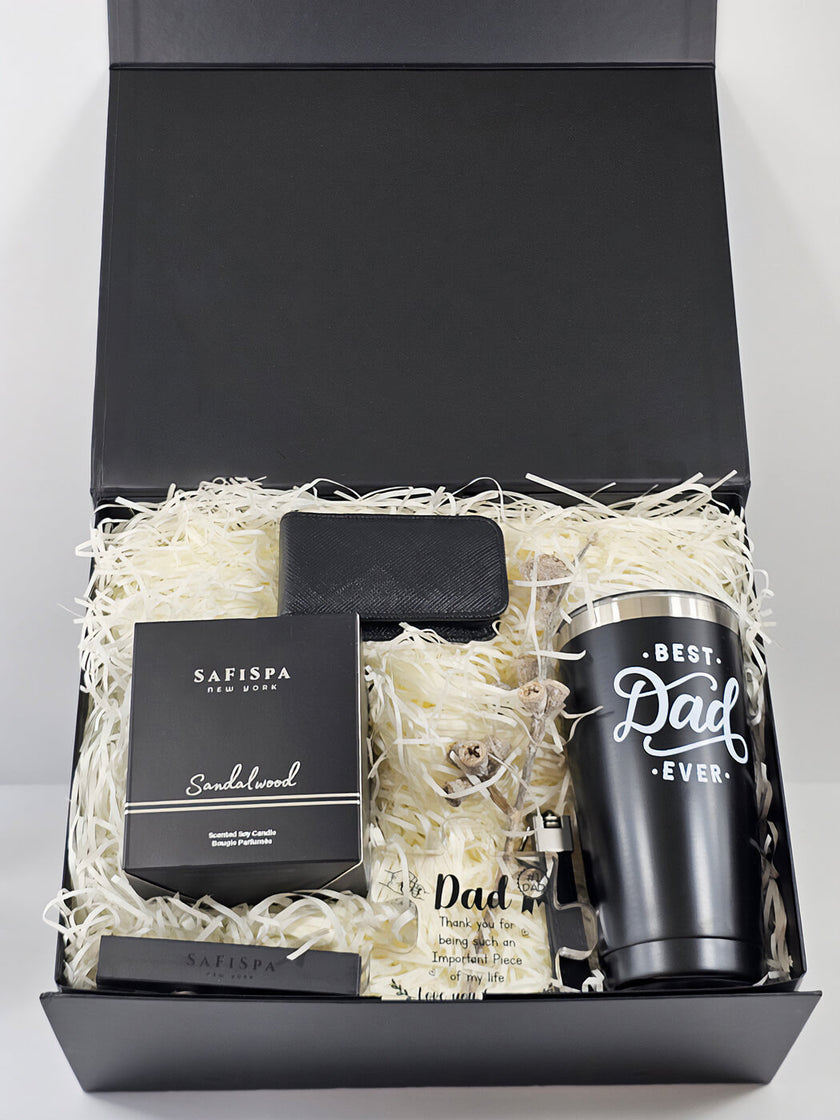 Dad's Relaxation Kit: Candle, Spa & Grooming Must-Haves