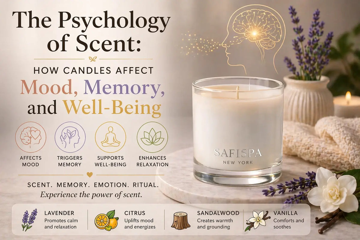 The Psychology of Scent: How Candles Affect Mood, Memory & Well-Be โ SaFiSpa