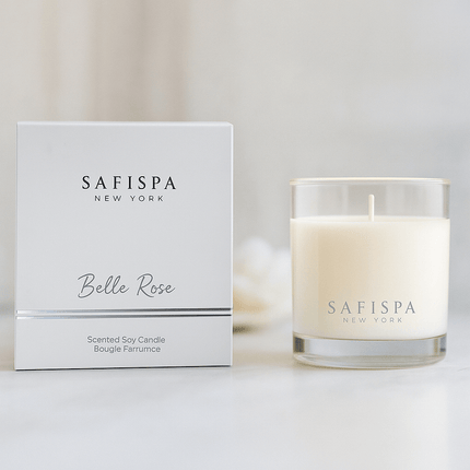 Luxury Rose Scented Candle, Velvet-Belle-candle-Rose-Scent-Romance-Fragrance