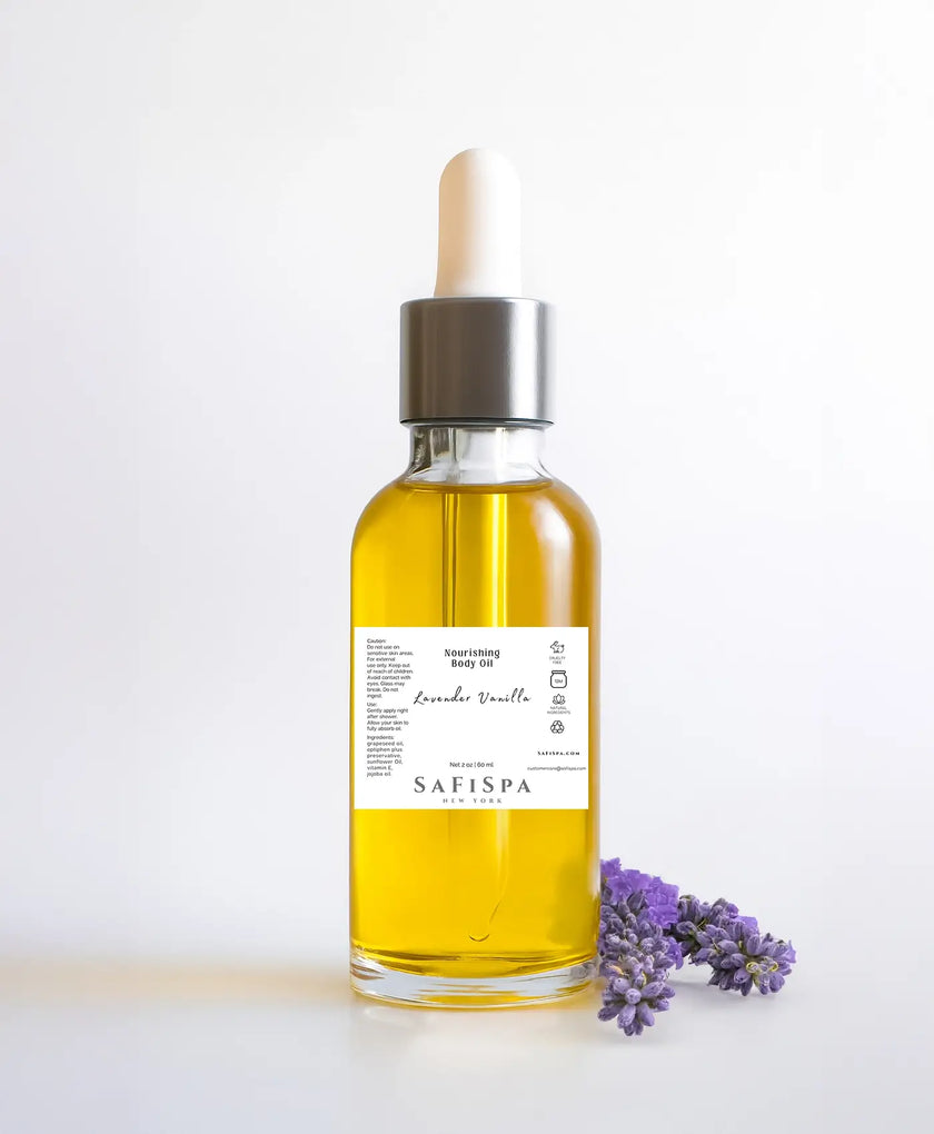 Shop lavender body oil online for smooth skin 