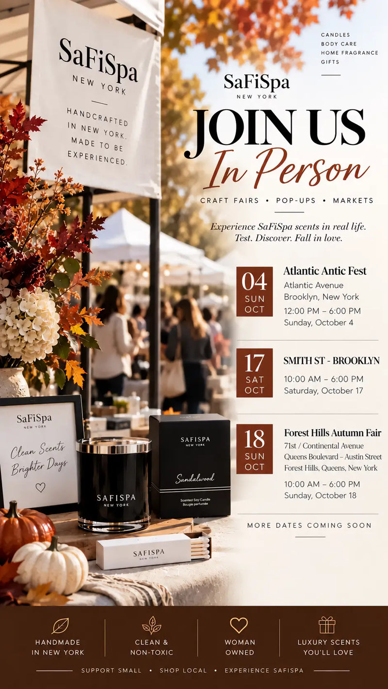 SaFiSpa upcoming craft fairs and events