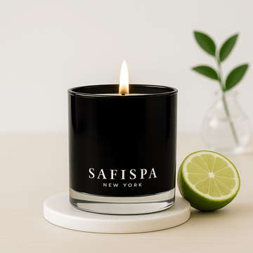 Relaxing Bergamot Soy Scented Candle for your home and office. 
