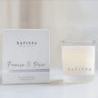 Freesia and Pear  candle is a popular choice for those who want a strong, but not overpowering, fragrance. 