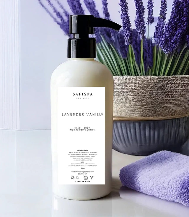 Calming Lavender Lotion for Stress Relief