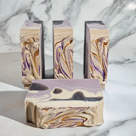 Lavender Vanilla Handmade Soap Bars – Cold Process, Vegan & Moisturizing