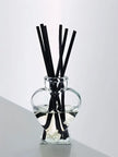 Heart-Shaped Reed Diffuser Glass Bottle adding elegance and a long-lasting aroma to any room, perfect for flameless fragrance solutions