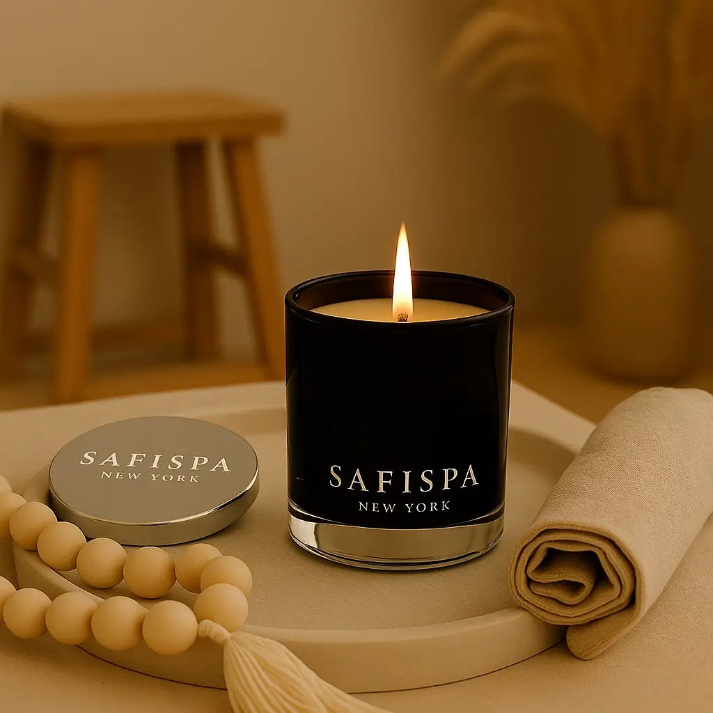 SaFiSpa luxury soy candles and home fragrance