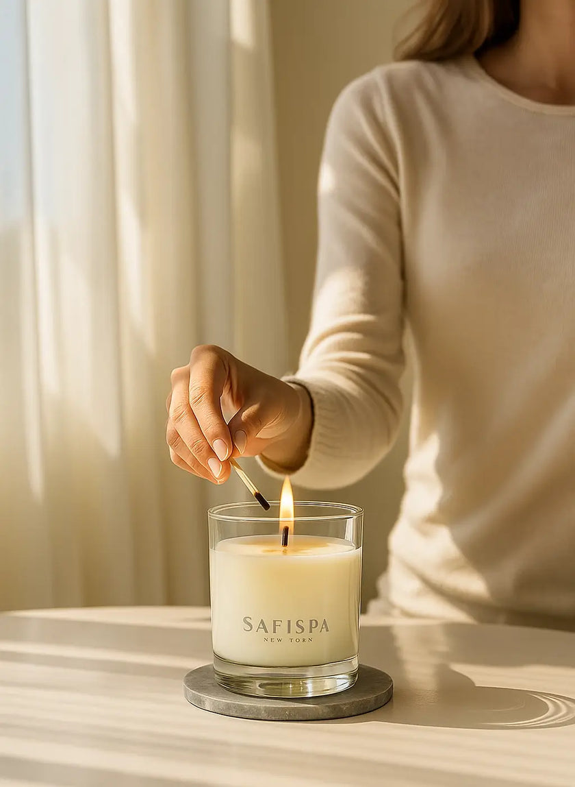 Buy Luxury Eco friendly candle made in  New York, United States. Shop  chemical free candle local near me 