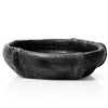 Handcrafted luxury black ceramic candle vessel with sculptural artisan design from SaFiSpa bespoke collection for premium home decor and modern interiors
