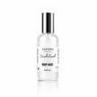 Sandalwood body mist spray by Safispa in frosted glass bottle clean fragrance hydrating lightweight mist. soft skin