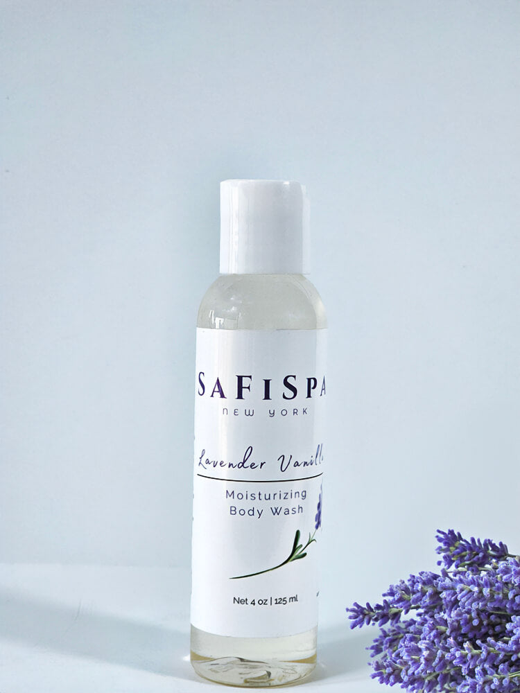  Hydrating Lavender Vanilla Body Wash - Nourishing Formula for Dry Skin