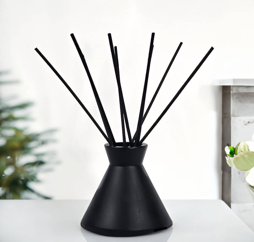 Experience tranquility. Order your Black Glass Diffuser Bottle today and transform your space