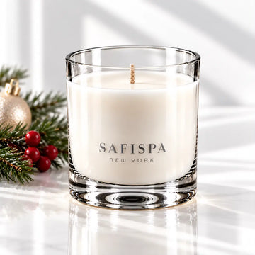 Christmas Candle | Holiday Cheer Pine & Spice Soy Candle | SaFiSpa