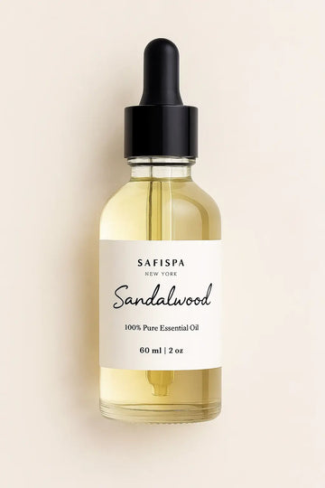 Create a serene, spa-like mood with our 100% Pure Sandalwood Essential Oil—a rich, creamy woody aroma known for its grounding and calming qualities.