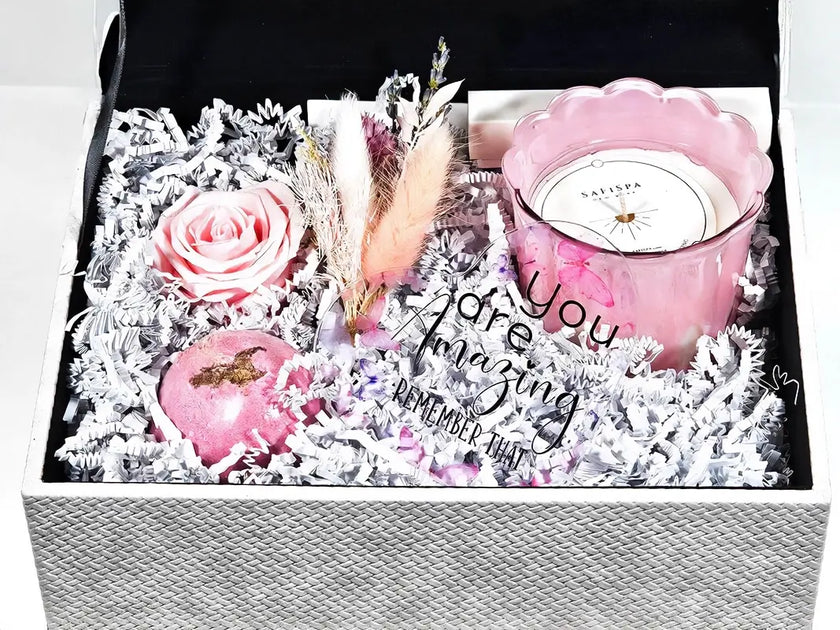 Mother's Day Candle Gift Set | Luxury Soy Candles for Mom | SaFiSpa