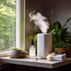 A relaxing blend of cedarwood, pine, and sandalwood essential oils for a forest-like aroma