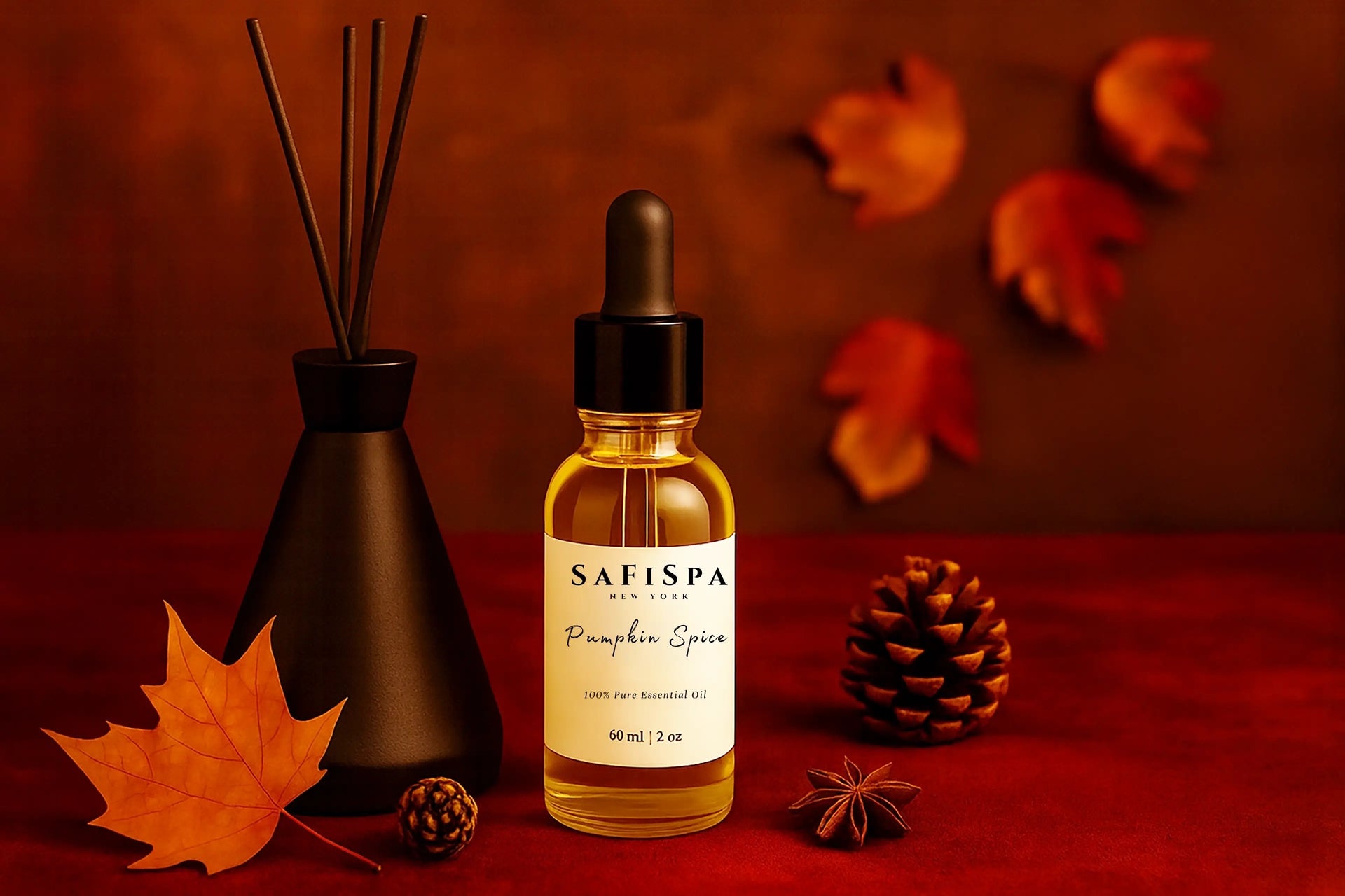 Explore SaFiSpa’s aromatherapy collection with pure essential oils, reed diffuser oils, and soy wax melts that bring calm, balance, and relaxation to your space