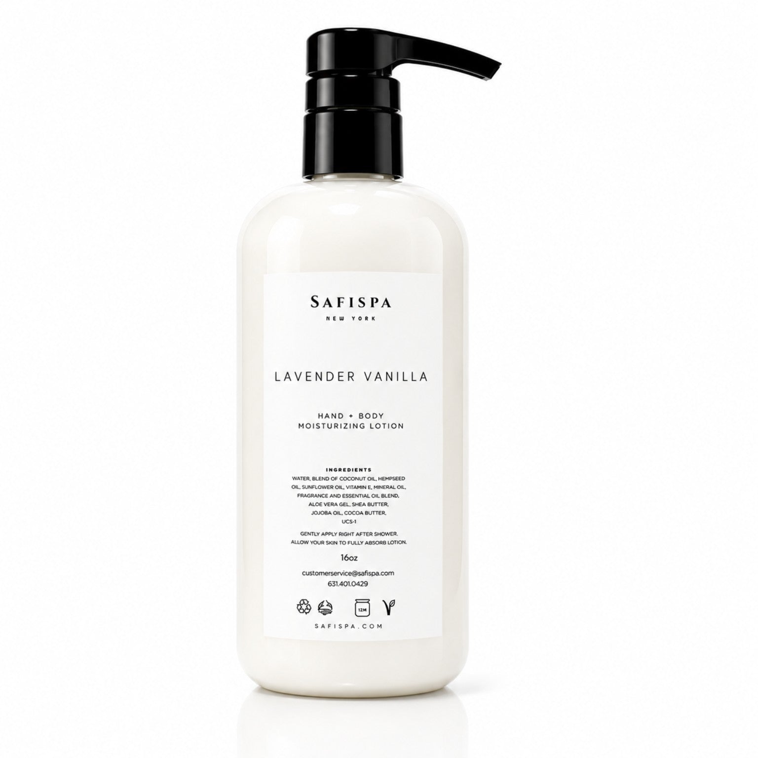 Lavender Vanilla Moisturizing Lotion | Luxury Care