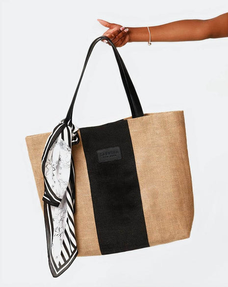 Eco-friendly style for everyday essentials. Safispa All-Natural Jute Tote: spacious, durable, and made from 100% natural jute. Shop now!