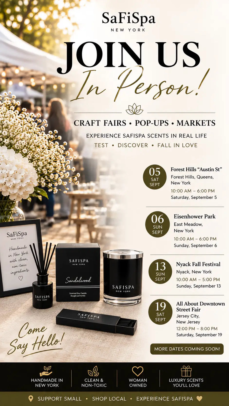 SaFiSpa upcoming craft fairs and events