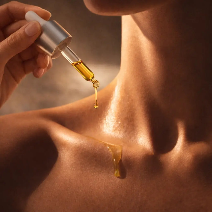 Lavender Vanilla Body Oil | Non-Greasy oil for Dry Skin | Safispa