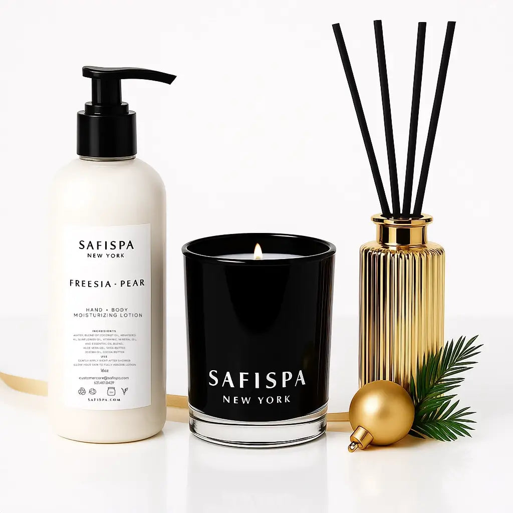 SaFiSpa luxury soy candles and home fragrance