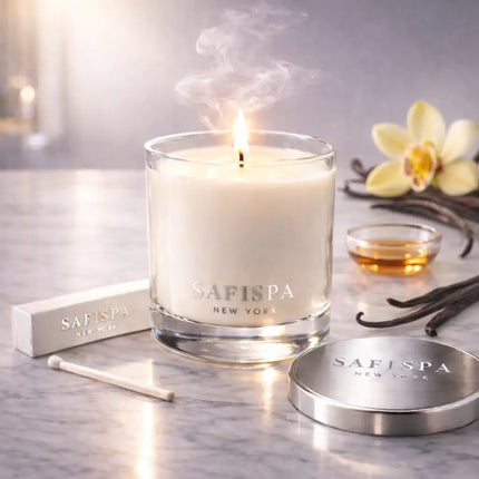 Vanilla Essence Candle | Warm Luxury Vanilla Soy Candle with Honey Notes